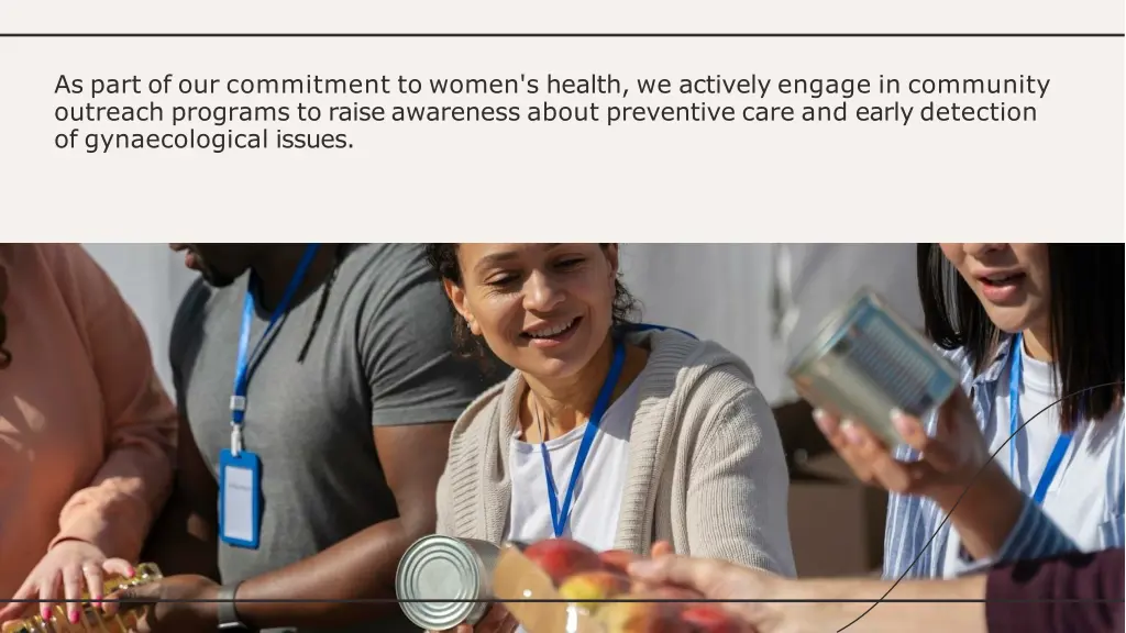 as part of our commitment to women s health