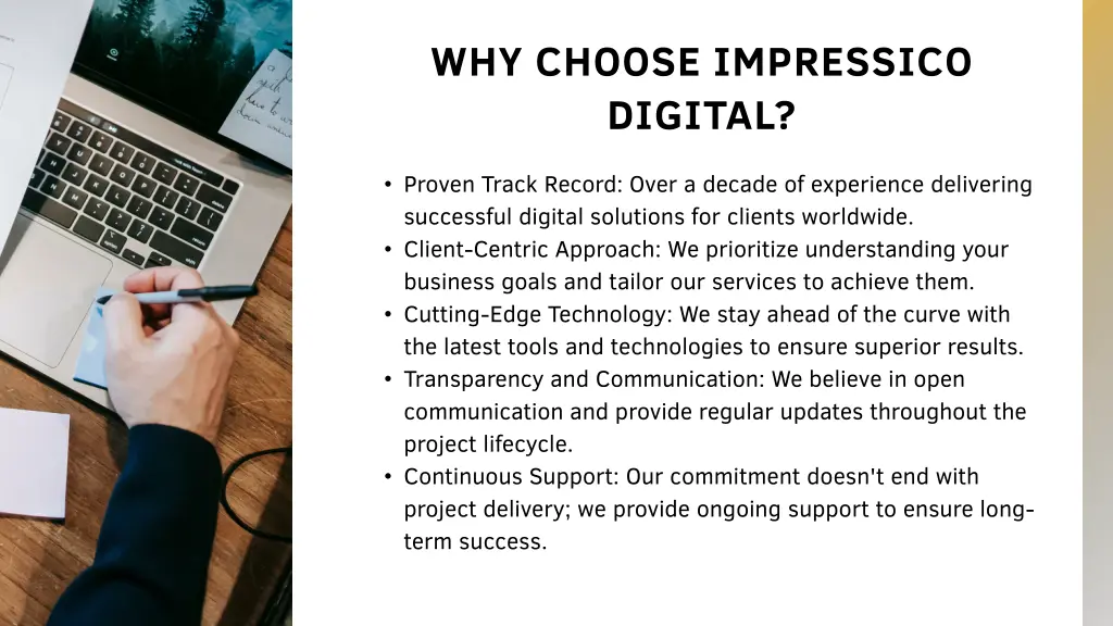 why choose impressico digital