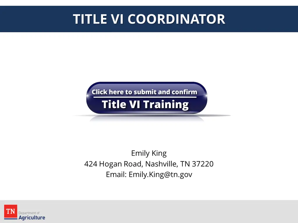 title vi coordinator