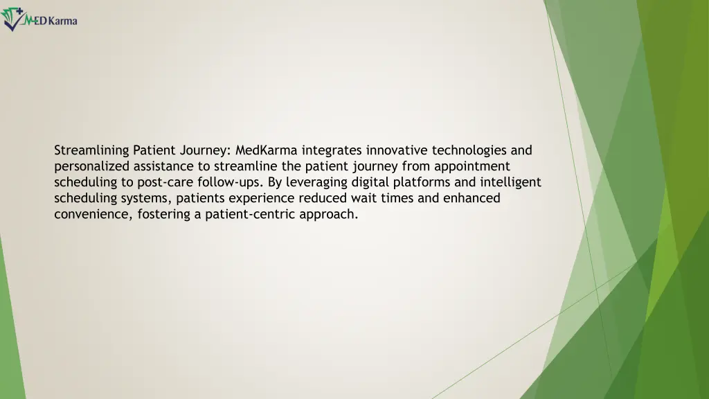 streamlining patient journey medkarma integrates