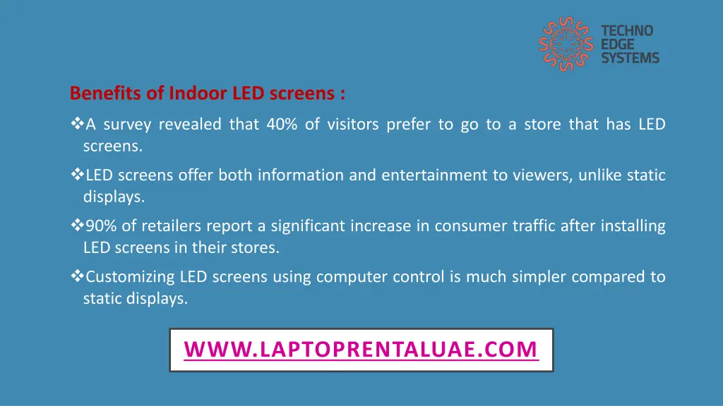 benefits of indoor led screens a survey revealed