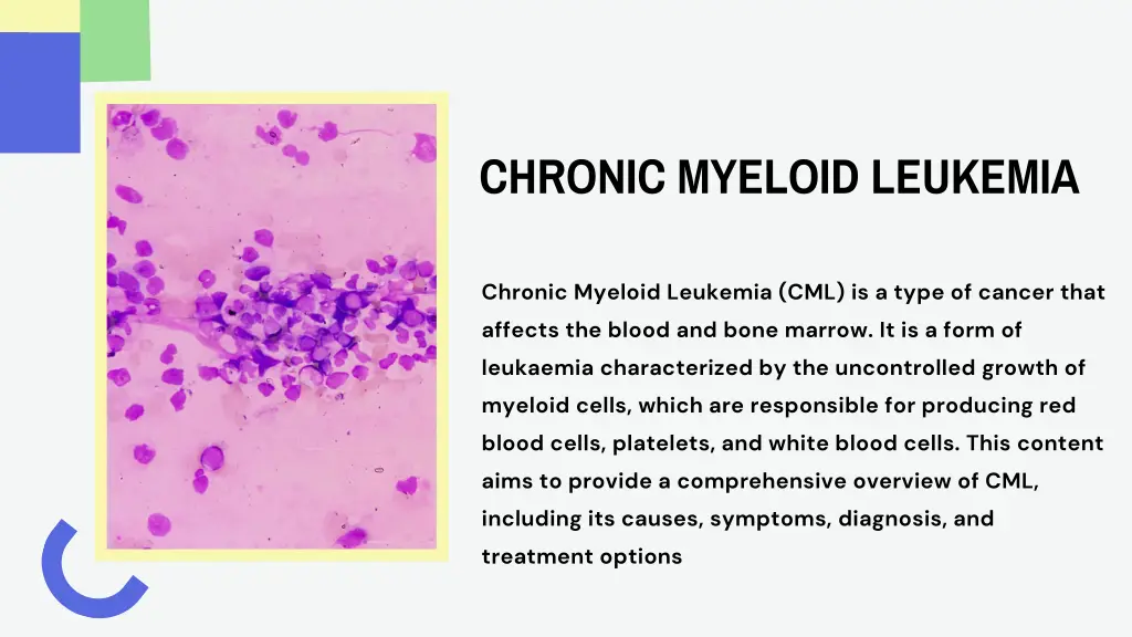 chronic myeloid leukemia