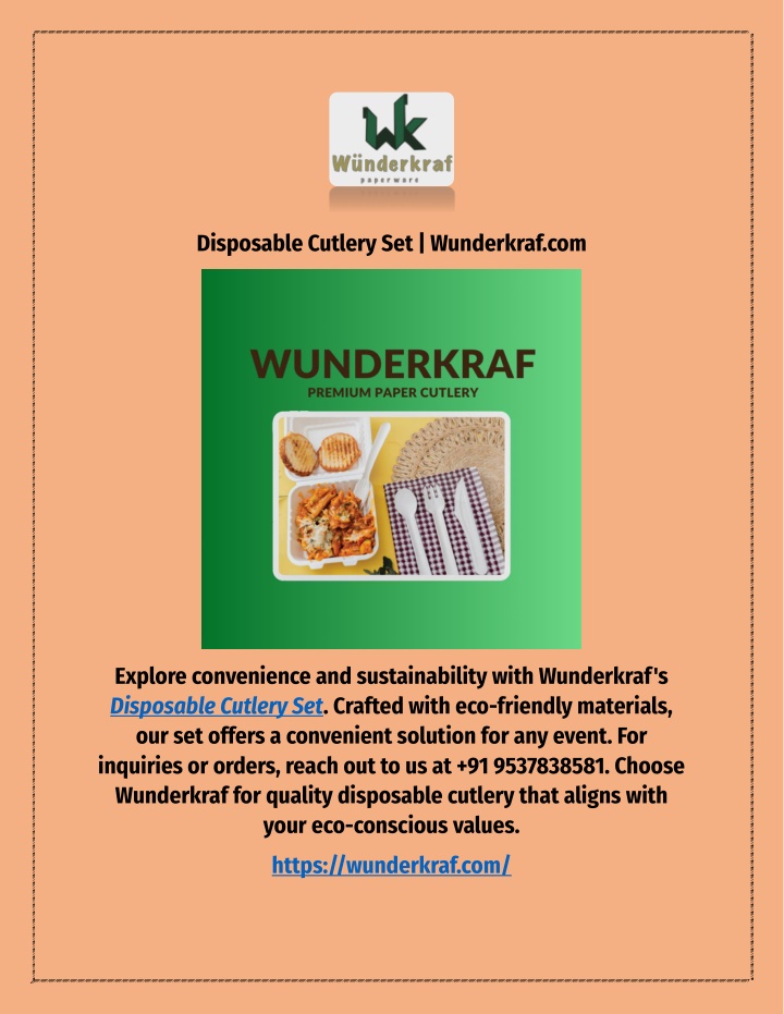 disposable cutlery set wunderkraf com