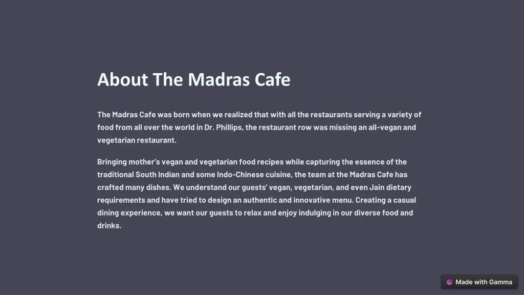 about the madras cafe