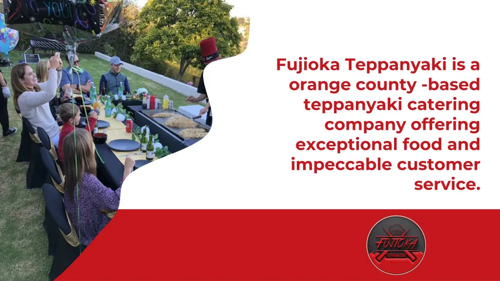 fujioka teppanyaki is a orange county based 1