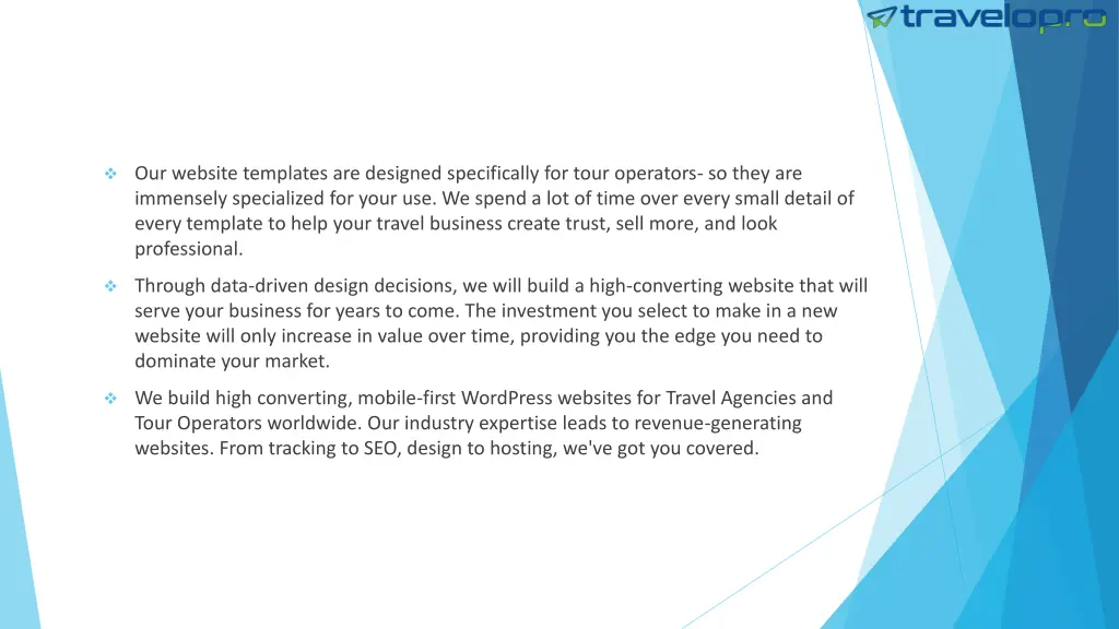 our website templates are designed specifically