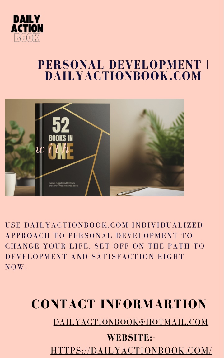 personal development dailyactionbook com