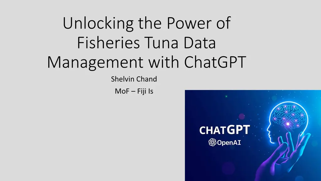 unlocking the power of fisheries tuna data