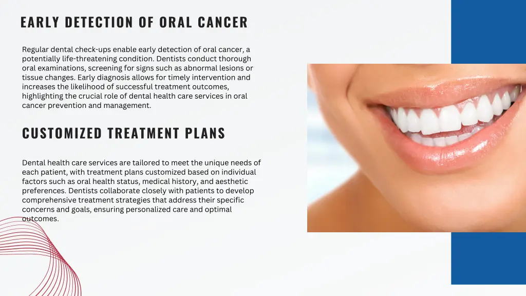 early detection of oral cancer