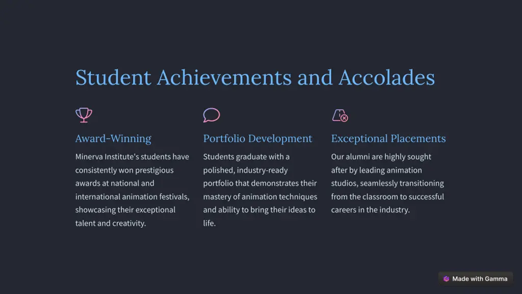 student achievements and accolades