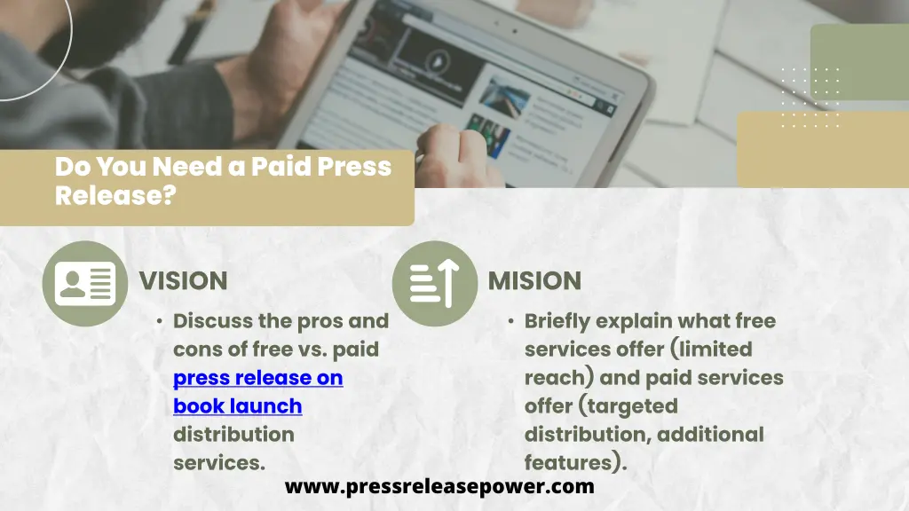 do you need a paid press release