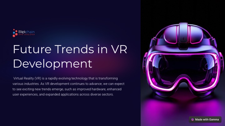 future trends in vr development