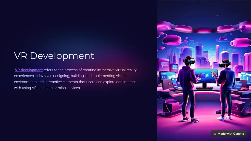 vr development