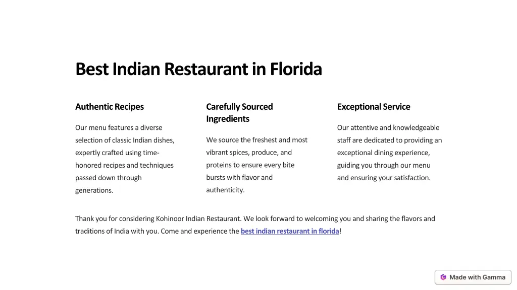 best indian restaurant in florida 1