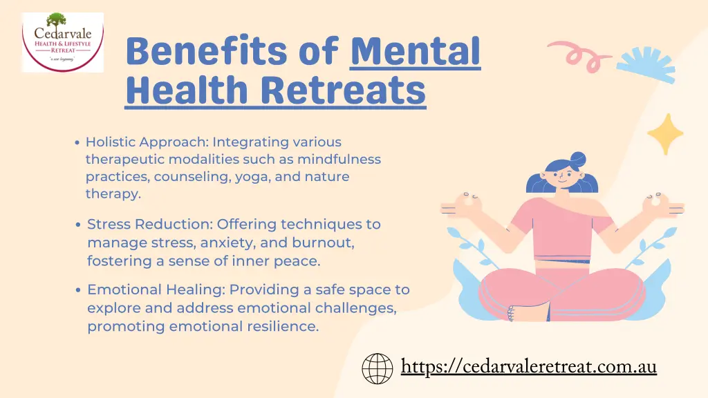 benefits of mental health retreats