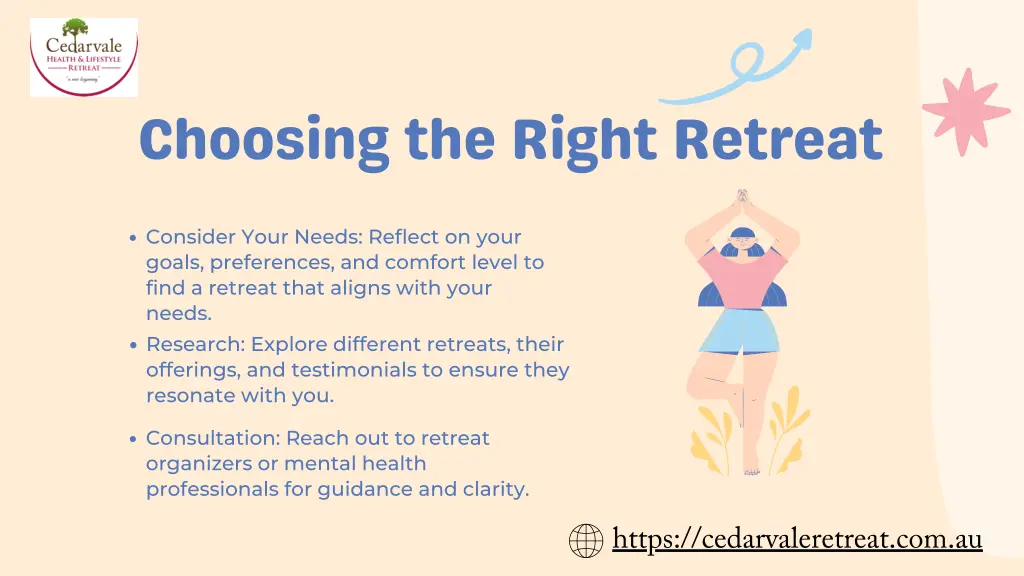 choosing the right retreat