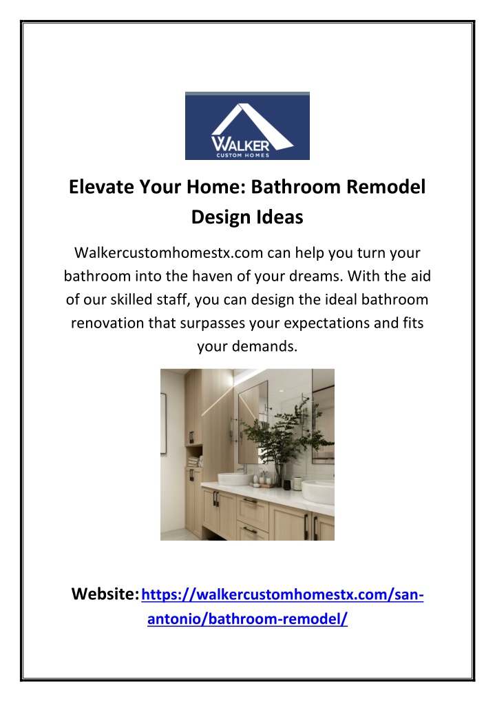 elevate your home bathroom remodel design ideas