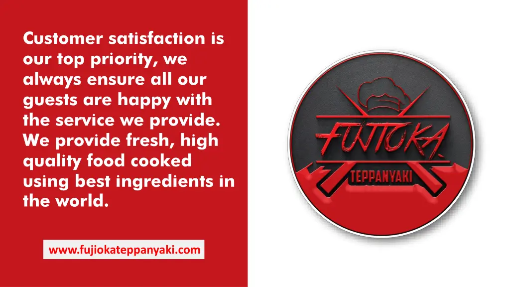 customer satisfaction is our top priority