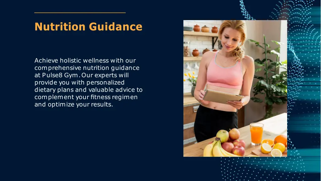 nutrition guidance
