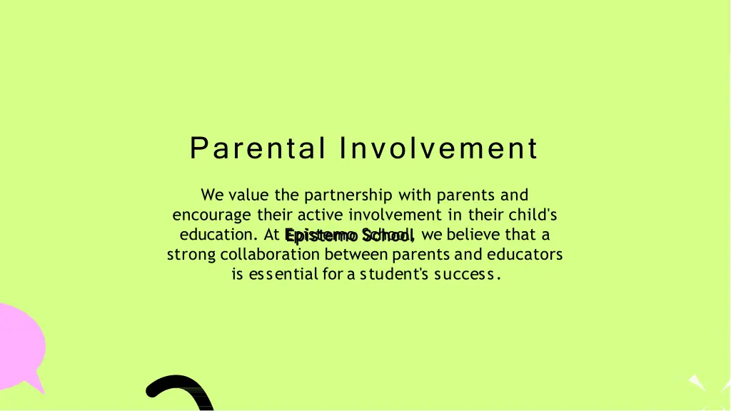 parental involvement