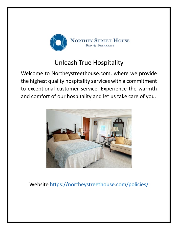 unleash true hospitality