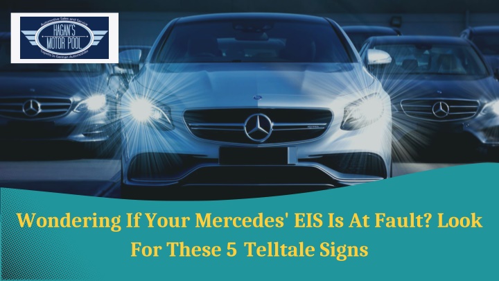 wondering if your mercedes eis is at fault look