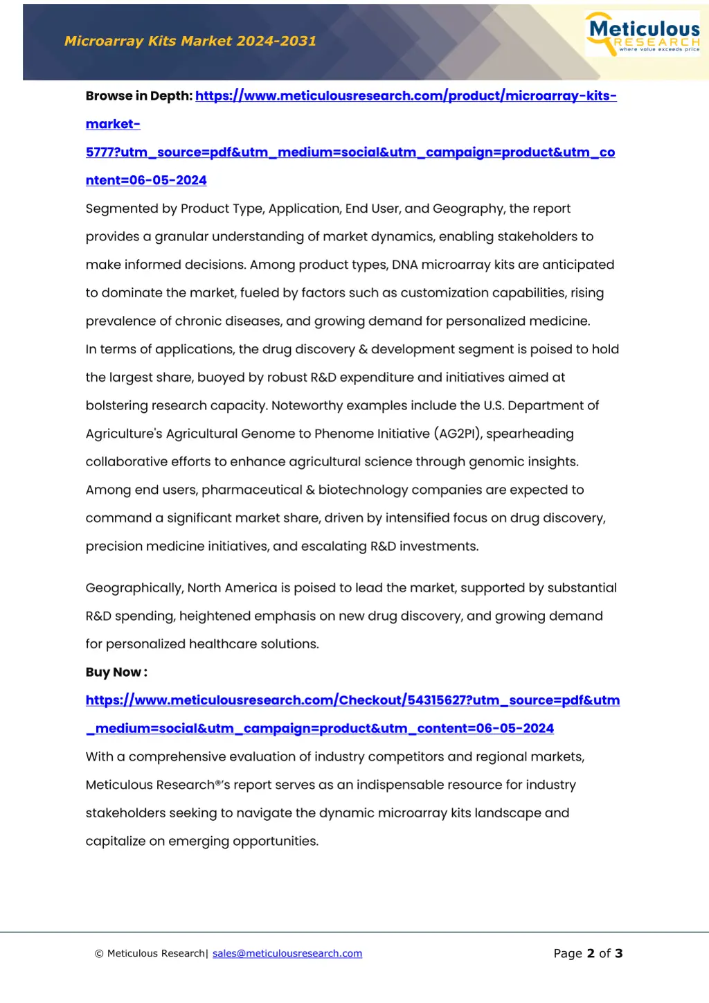 microarray kits market 2024 2031 1