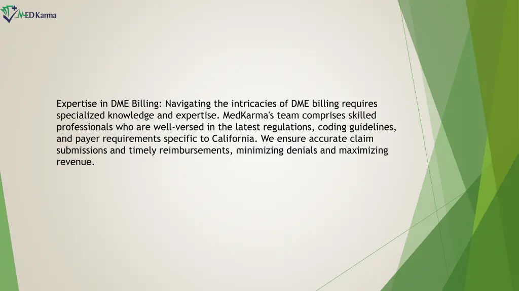 expertise in dme billing navigating