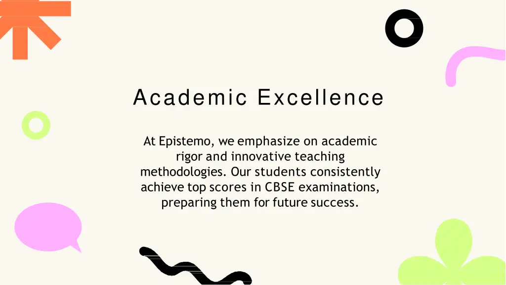 academic excellence