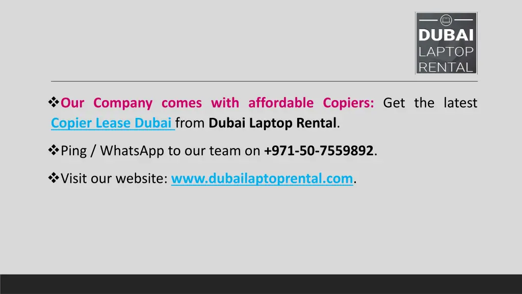our company comes with affordable copiers