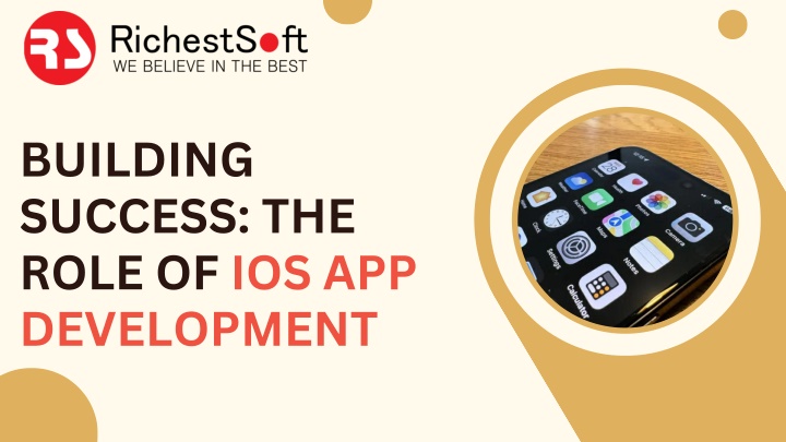 building success the role of ios app development