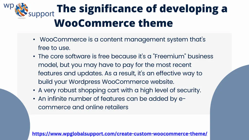 the significance of developing a woocommerce theme