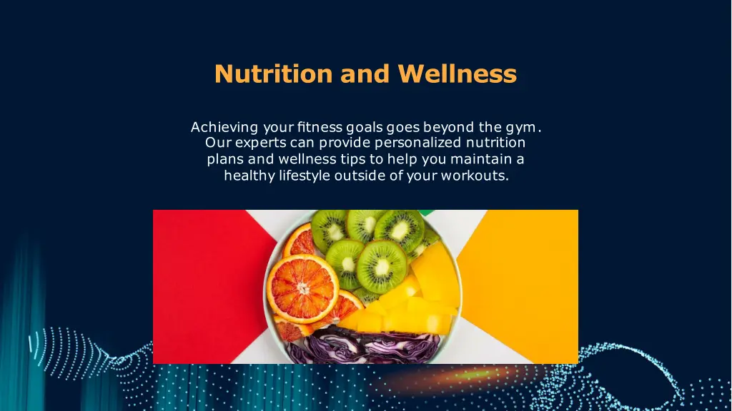 nutrition and wellness