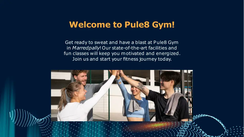 welcome to pule8 gym