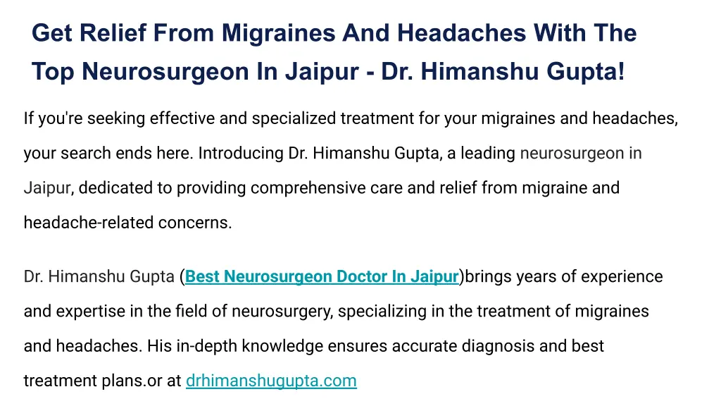 get relief from migraines and headaches with