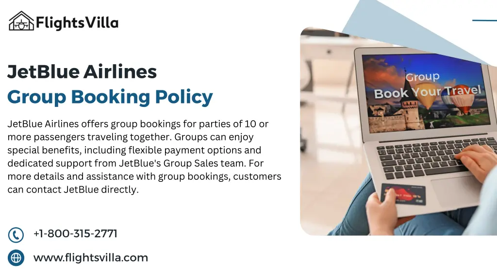 jetblue airlines group booking policy