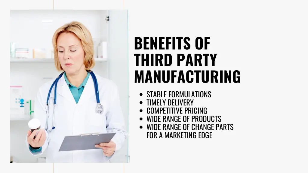 benefits of third party manufacturing 2