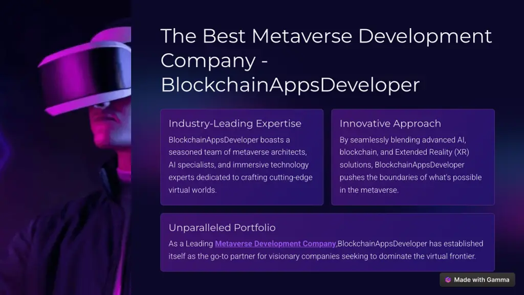 the best metaverse development company