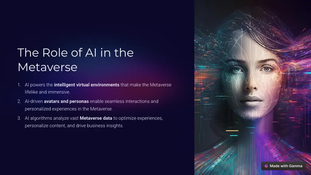 the role of ai in the metaverse