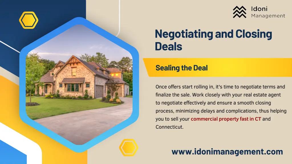 negotiating and closing deals