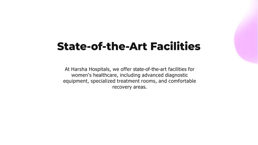 at harsha hospitals we offer state