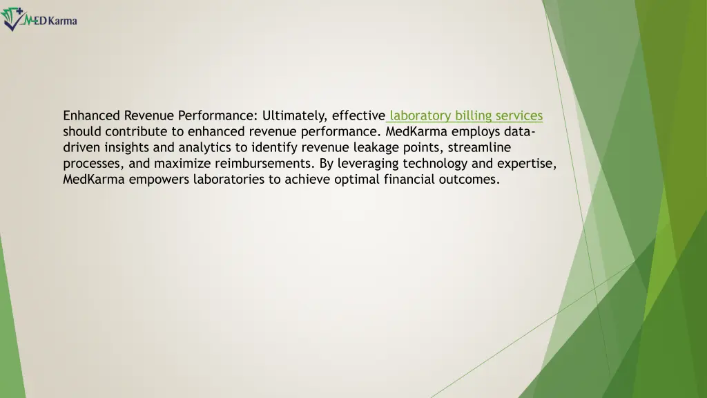 enhanced revenue performance ultimately effective