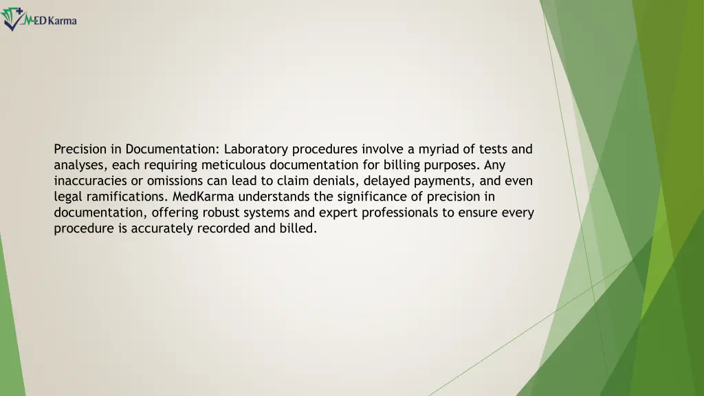 precision in documentation laboratory procedures