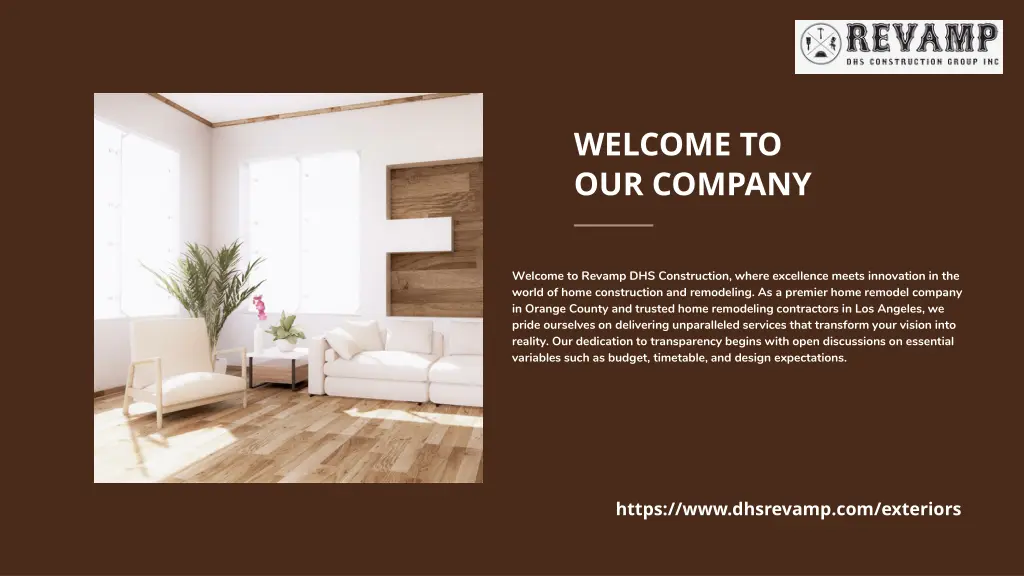 welcome to our company