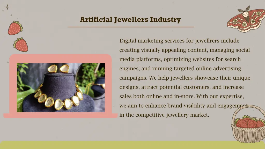 artificial jewellers industry