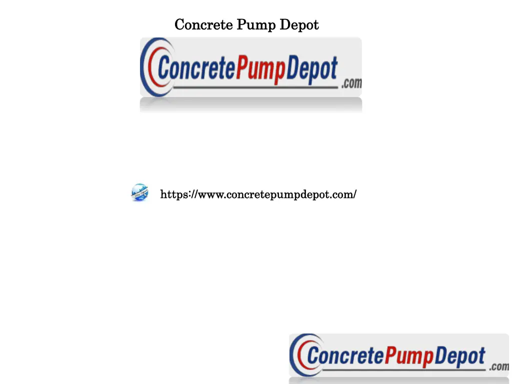 concrete concrete pump depot pump depot