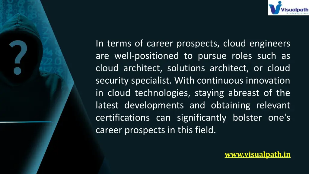 in terms of career prospects cloud engineers