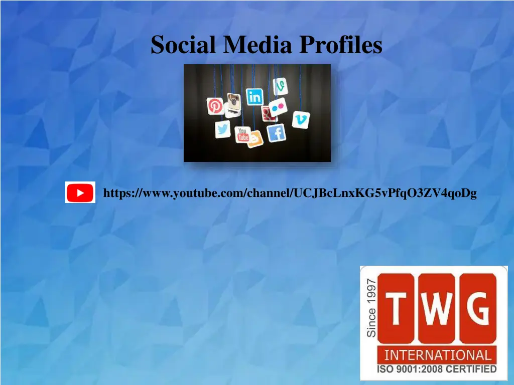 social media profiles 2