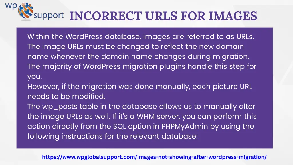 incorrect urls for images