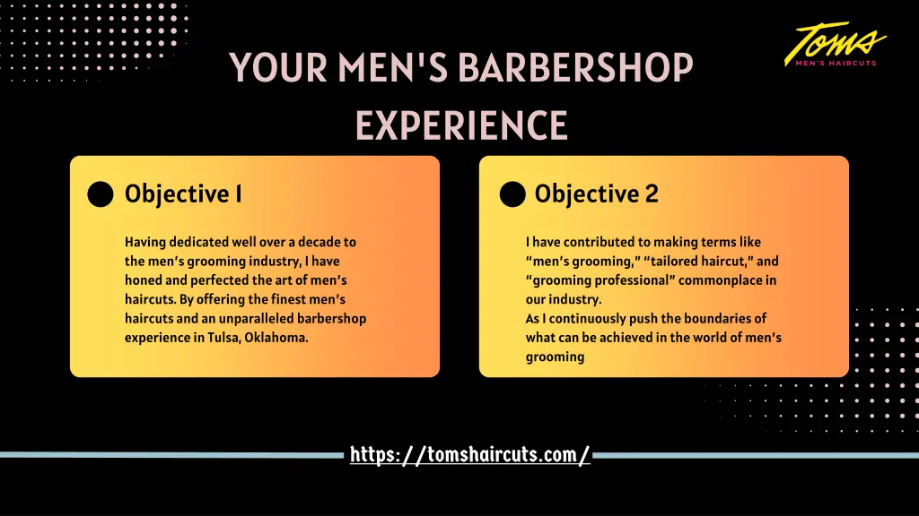 your men s barbershop experience